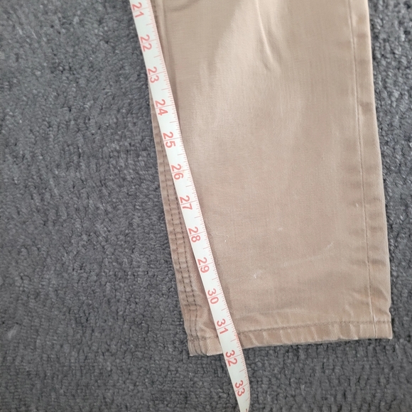 Diesel thavar men's denim jeans tan cream size 30 x 32 slim skinny fit pants - Picture 14 of 15